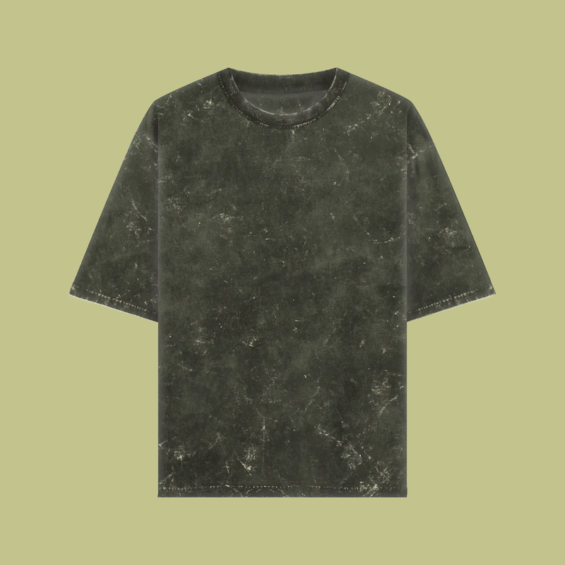 240 GSM Acidwash Cotton Oversized T-Shirt