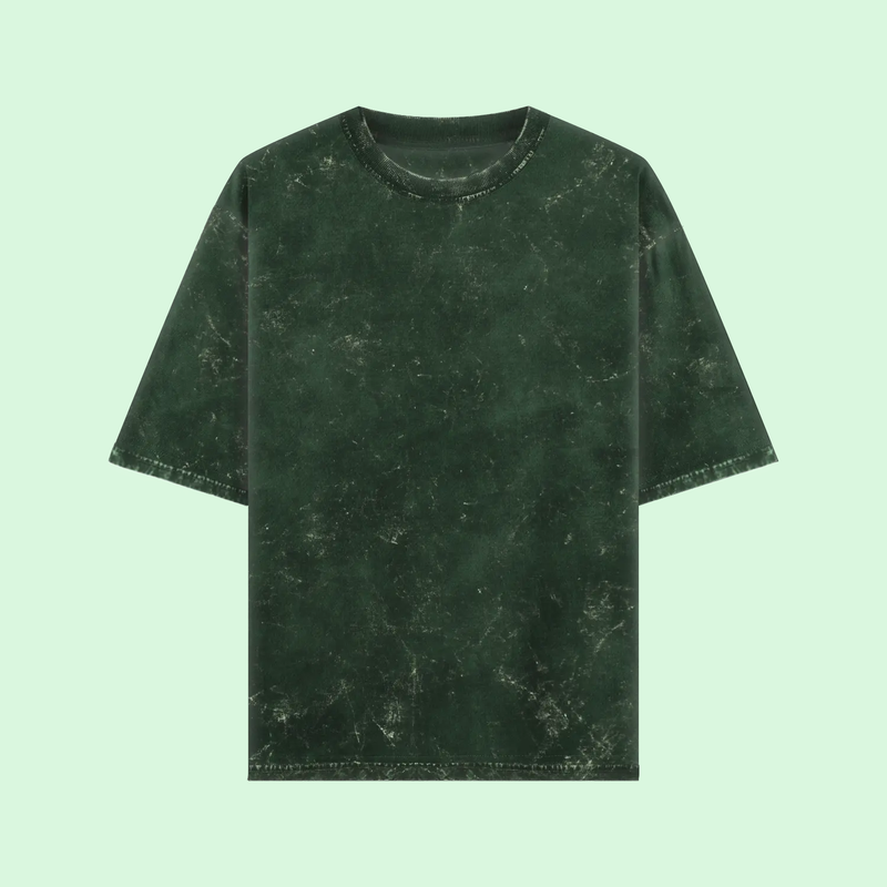 240 GSM Acidwash Cotton Oversized T-Shirt